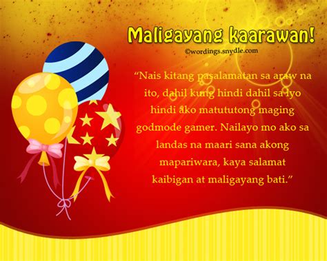 to wish in Tagalog .